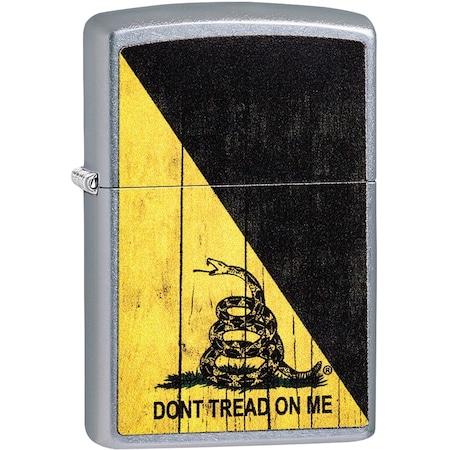 Zippo 2023 Zippo Don'T Tread On Me Street Chrome ZIP-29842